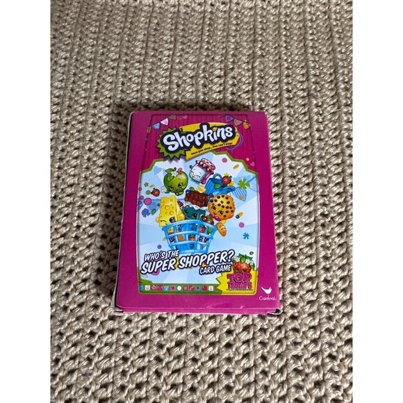 Shopkins Super Shopper Card Game & Sticker Kit Bundle For Kids - Picture 2 of 6